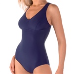 Abecita Melbourne Swimsuit Kanters. Klassisk baddräkt, skuren under bysten för snygg effekt.

