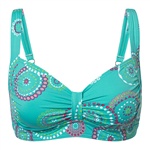 Abecita Eye Catching Kanters Delight Bra. Bikiniöverdel utan bygel med fickor för protesinlägg.


