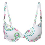Abecita Eye Catching Padded Bra. Formad och vadderad bikiniöverdel.


