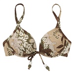 Abecita Green Peace Push-up bra. Formad och vadderad bikiniöverdel.


