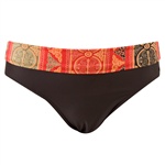 Abecita African Queen Brief w/fold. Snygg brieftrosa med reglerbar kant.

