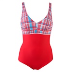Abecita Zuppa Inglese Kanters Swimsuit. Klassisk baddräkt. Reglerbara axelband och skuren under bysten för snygg effekt. 

